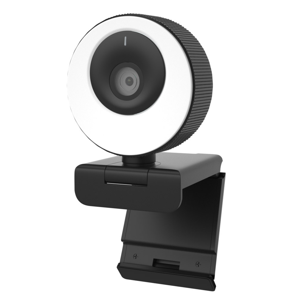 Cleyver Webcam HD mit Beleuchtungsring