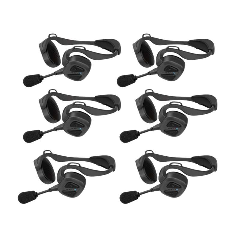 6er-Pack Sena Nautitalk Bosun MESH-Headsets