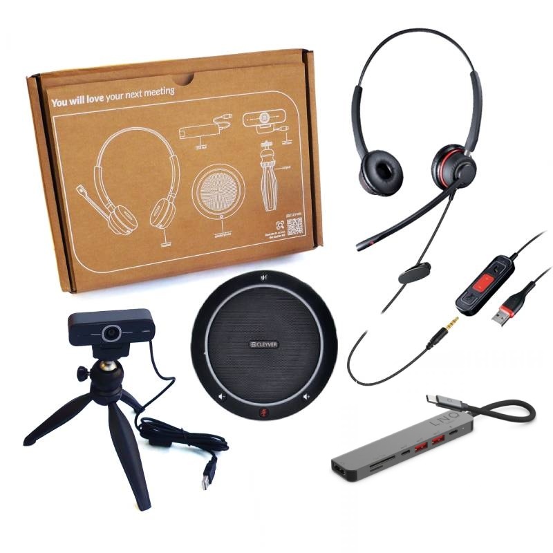 Cleyver Flextool Pack - Lösung für drahtgebundene Videokonferenzen
