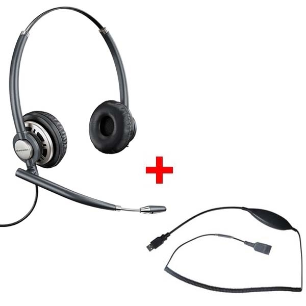 Pack: Plantronics Encore Pro HW720 + USB70-Kabel