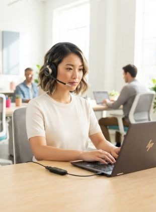 HP Poly Mission 825 USB-C ANC Duo - Onedirect HP Poly Mission 825 USB-C ANC Duo - Onedirect