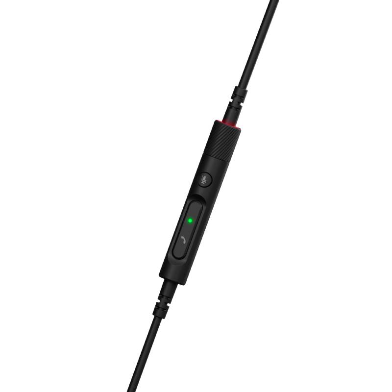 EPOS IMPACT 760 Headset – USB-C & USB-A, Mit Noise Cancelling Mikro, Inline-Steuerung & Busylight, Ideal Für Home-Office & Callcenter
