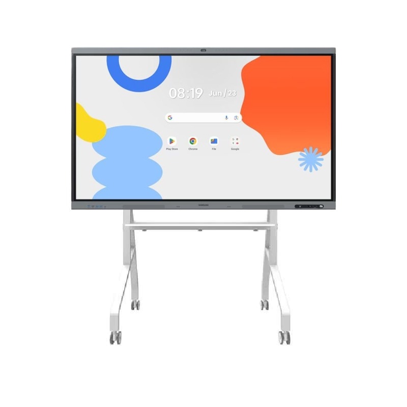 Pack Samsung WA75FX-P 75" + Neomounts – Mobiler interaktiver 4K-Bildschirm
