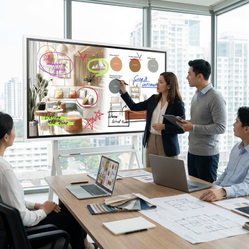 Samsung Flip Pro WMFX 55'' Interaktives 4K-Display