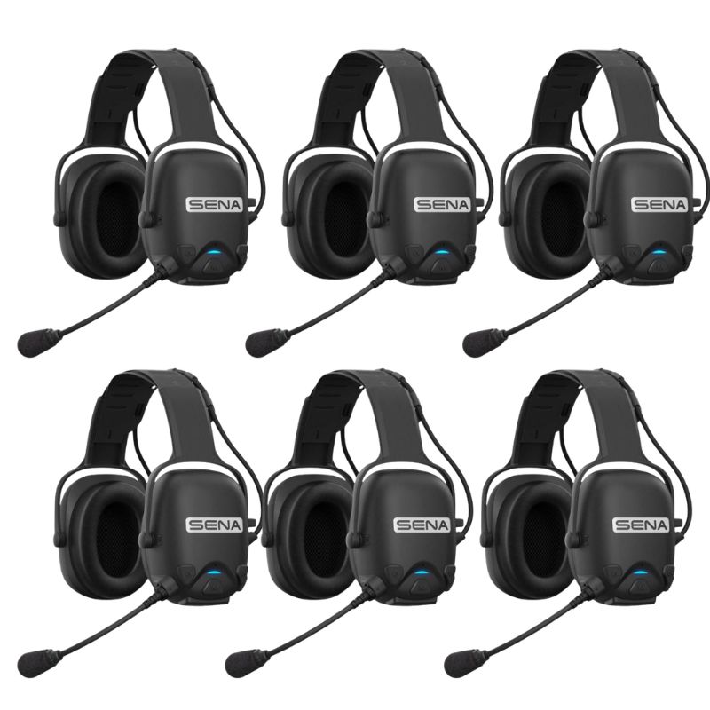 6er Pack Sena CAST-01 Mesh-Headset
