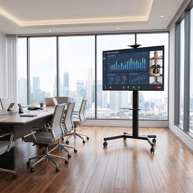 Pack 4K Sony BRAVIA BZ40L 55’’ Display + Rollwagen Vision VFM-F19