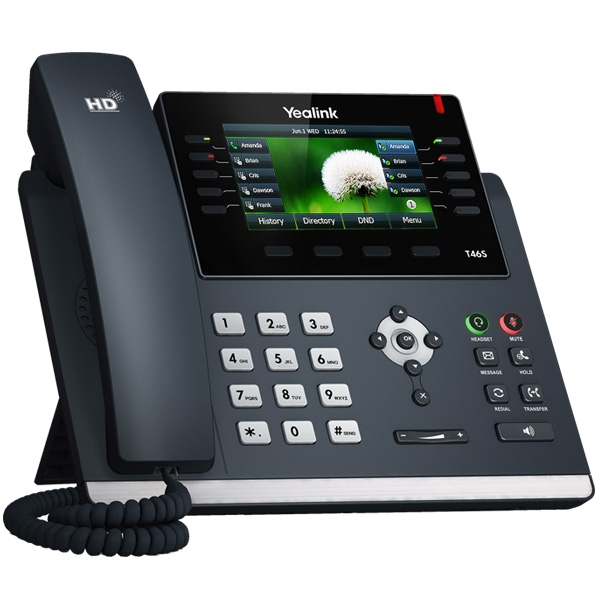 Garsent Schnurgebundenes Telefon weiß KX-2020CID Schnurtelefon mit Stummschaltung und Freisprech Funktion Tischtelefon mit ID Display 