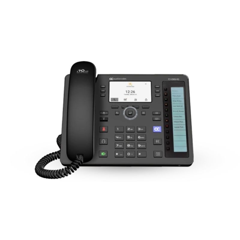 AudioCodes C436HD IP Telefon Mit Sidecar Für Teams