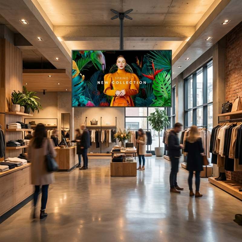 Pack Samsung 4K QBC 55'' Display + Deckenhalterung