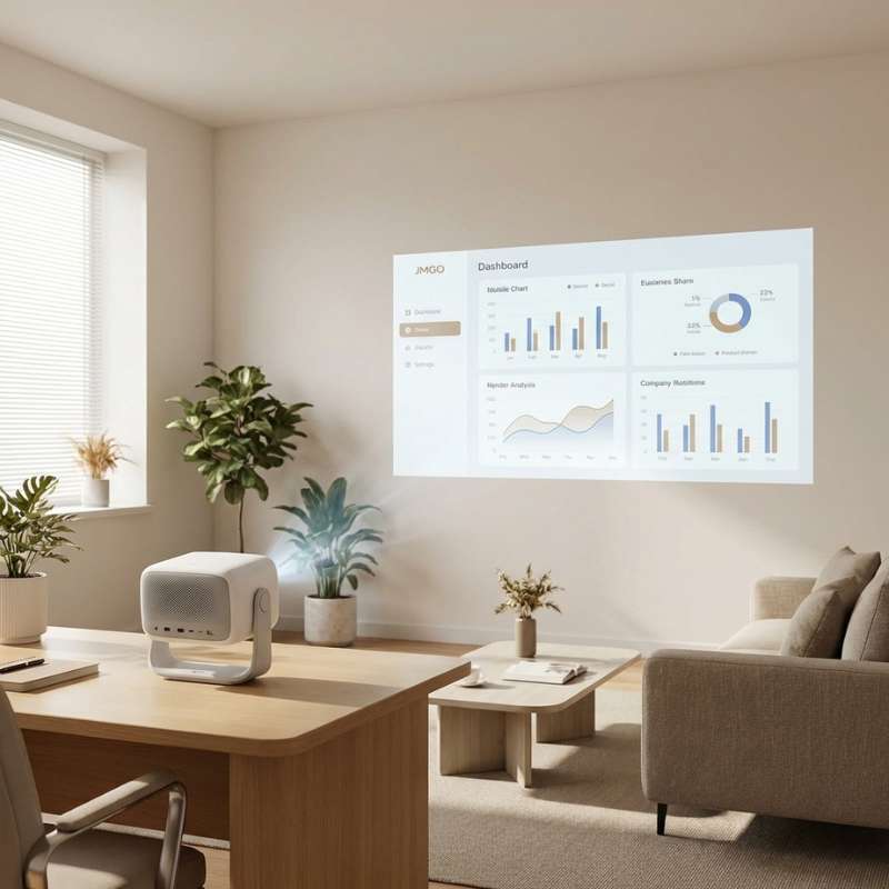 JMGO N1S SE tragbarer 4K-Tri-Laser Projektor