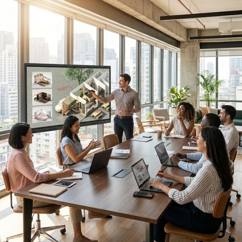 LG CreateBoard TR3DQ Interaktives 86-Zoll-UHD-Display