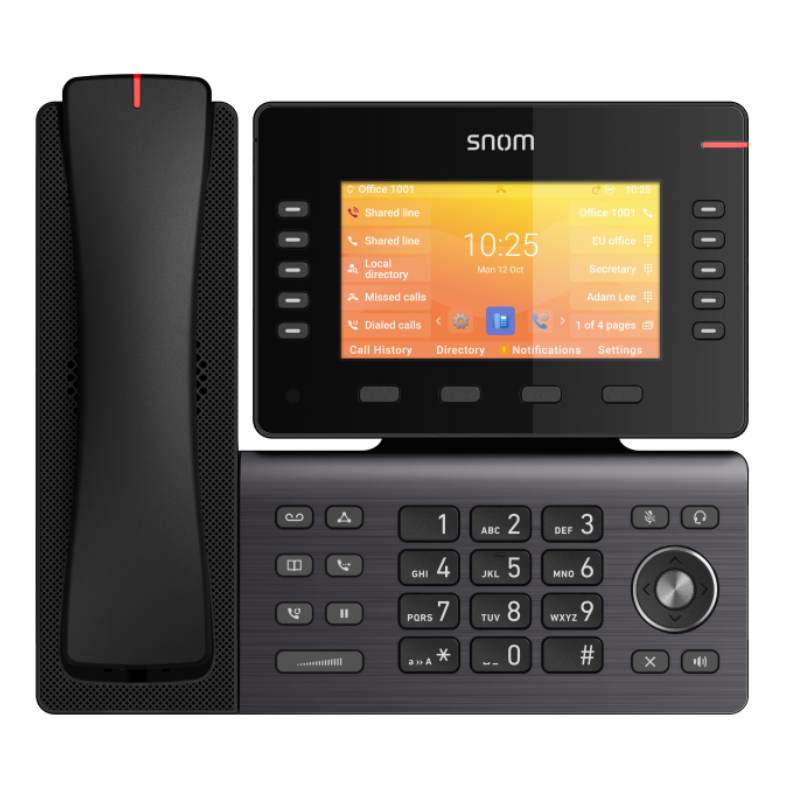 Snom D892M IP-Telefon Schwarz TFT Wi-Fi