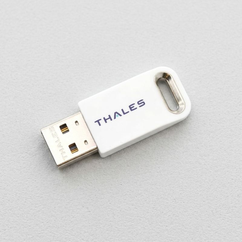 Thales eToken FIDO USB-A Weiß Microsoft