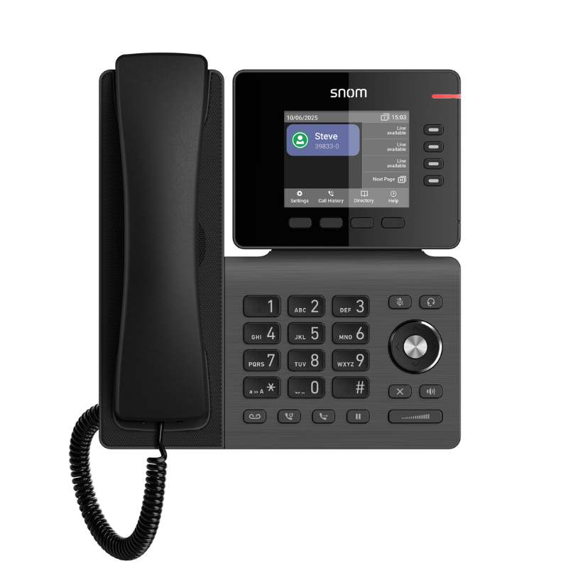 Snom D810W IP-Telefon Schwarz IPS Wi-Fi