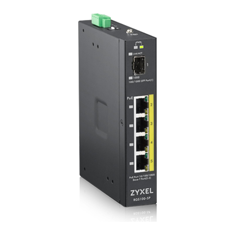 ZYXEL RGS100-5P Unmanaged robuster Switch