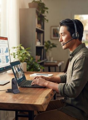 Yealink BH70 Stereo USB-C/A mit Ladestation - Onedirect Yealink BH70 Stereo USB-C/A mit Ladestation - Onedirect