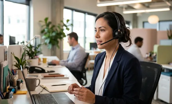 QD-Headset für professionelle Telefonie
