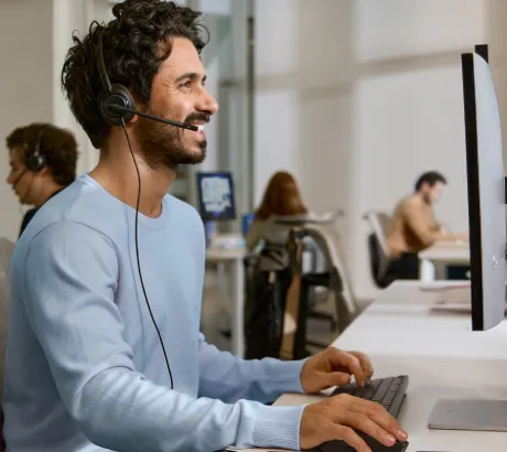 USB Headset mit Mikrofon