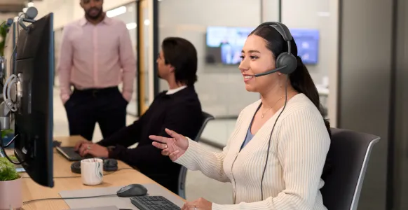 Kabelgebundene Logitech Headsets