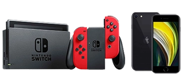 Eine Nintendo Switch / iPhone generalüberholt