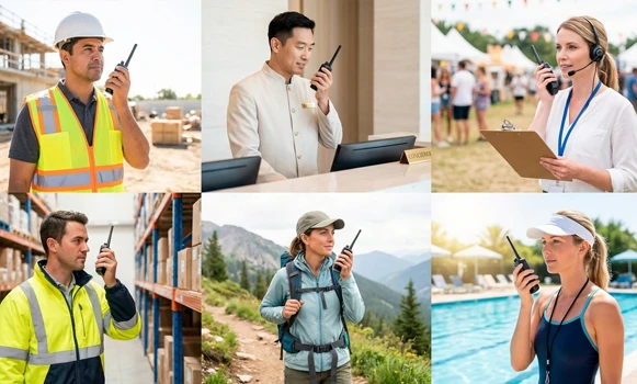 Funkgeräte für Branchen