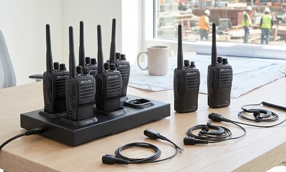 Funkgeräte mit Ladegeräten / Ersatzakkus