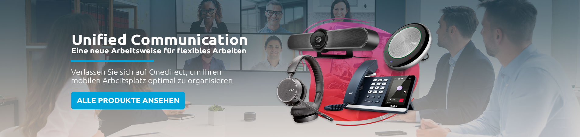 Onedirect: Onlineshop für Headsets, Telefone, Funkgeräte & mehr