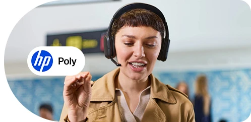 HP Poly Focus 625 Bluetooth Stereo Headset