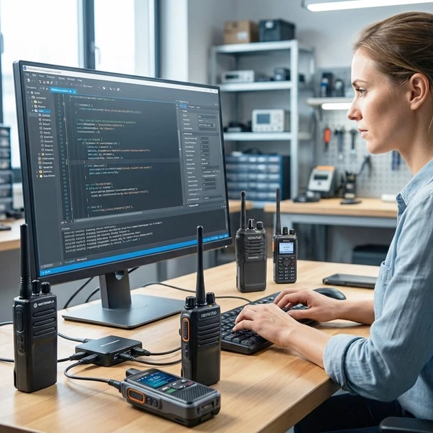Programmierung Dynascan Funkgeräte