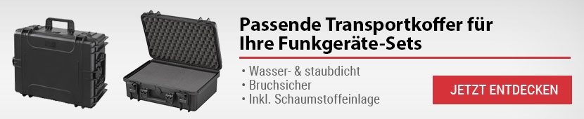 Tragekoffer für Funkgeräte