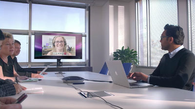 Videoconferencias para salas medianas y grandes 