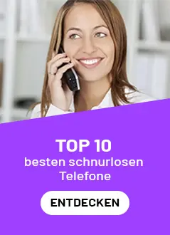 TOP 10 – Die besten schnurlosen Telefone